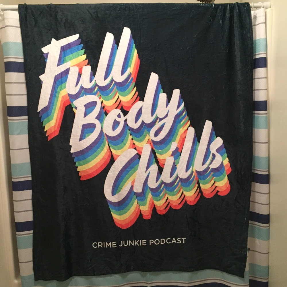 NWT*SUPER RARE*Crime Junkie Full Body Chills Throw